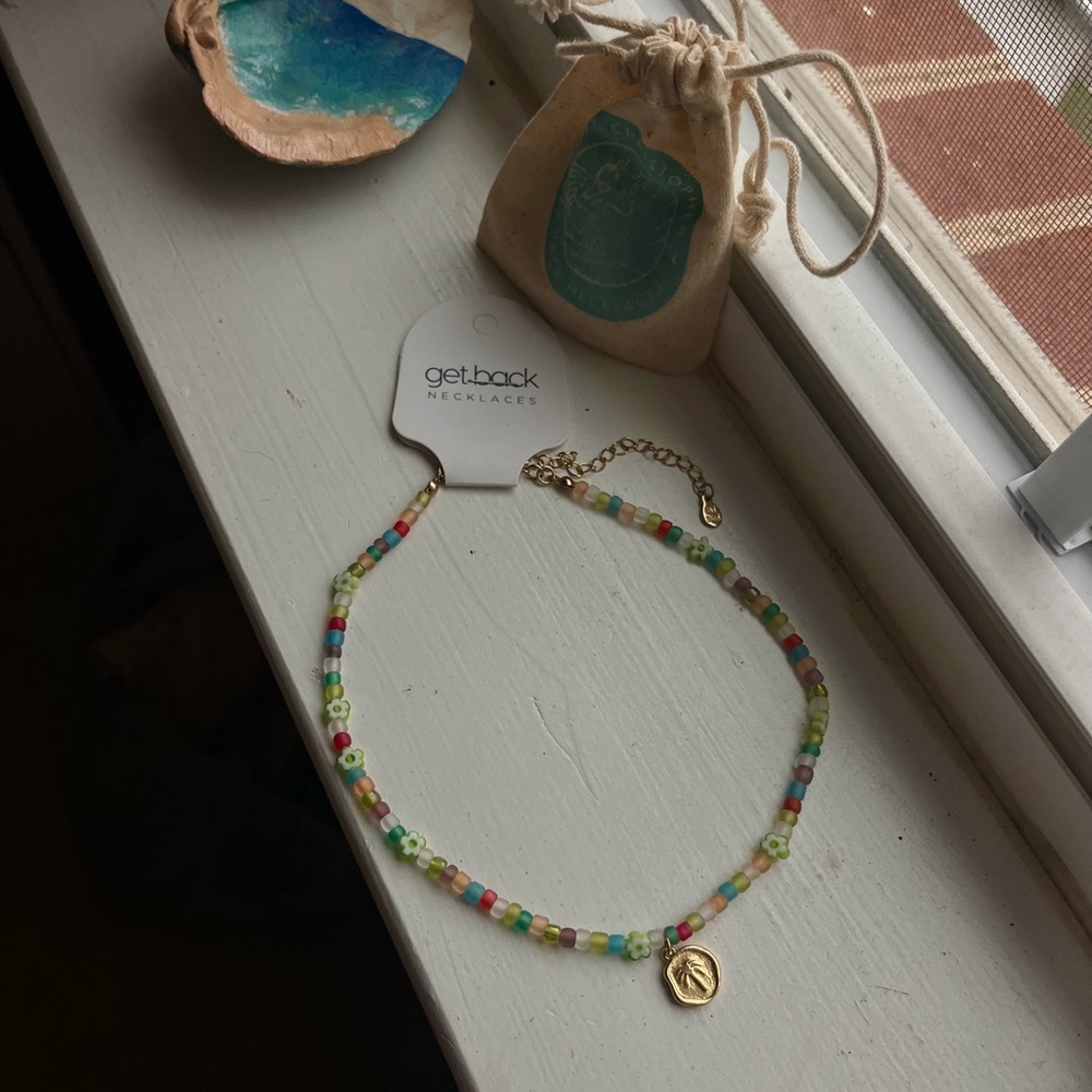 Get Back Beaded Necklace